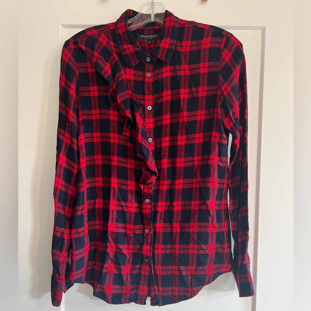 Banana Republic Plaid Shirt